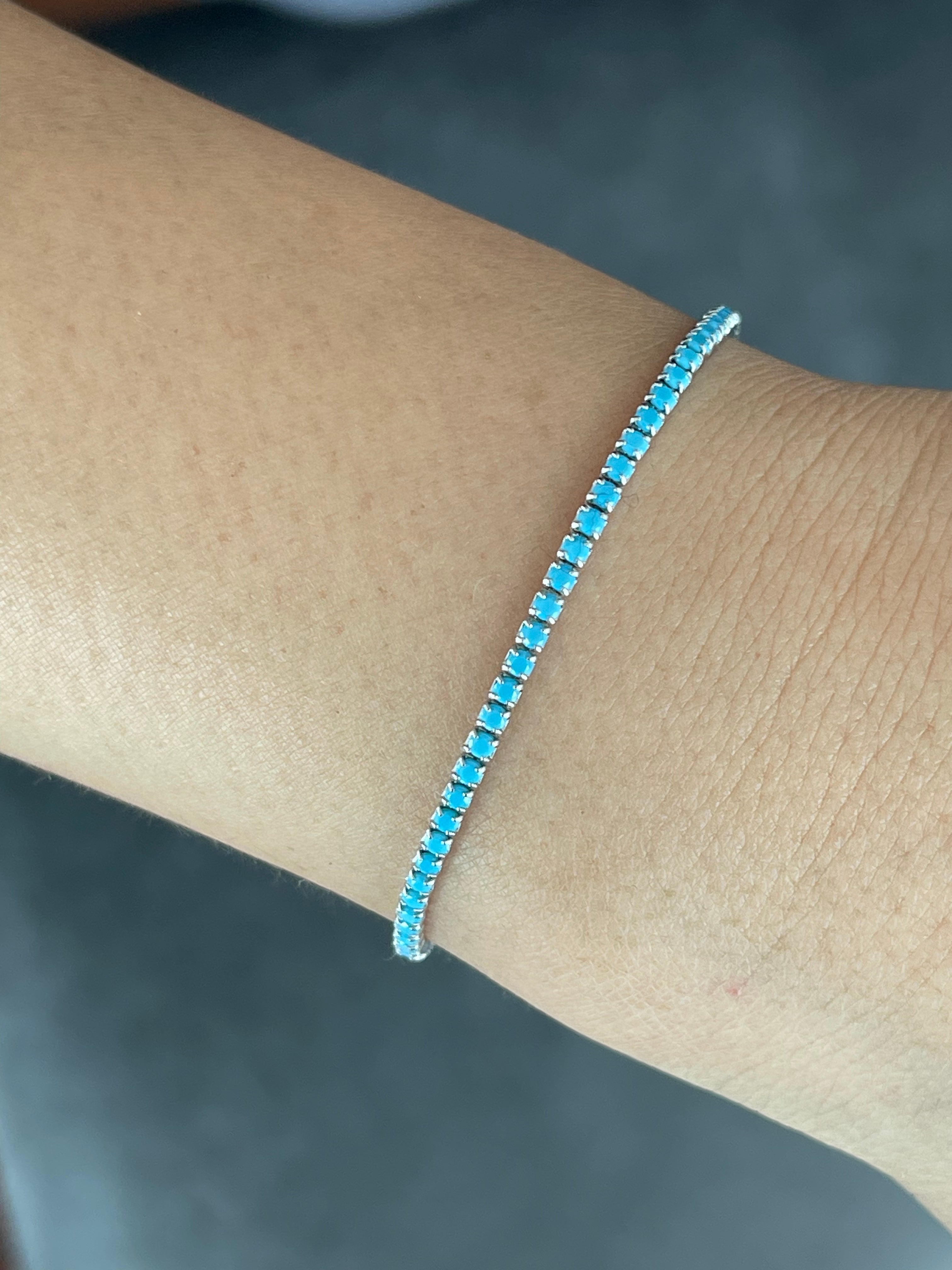 Turquoise Exclusive Bracelet Bijoux Caroline Neron
