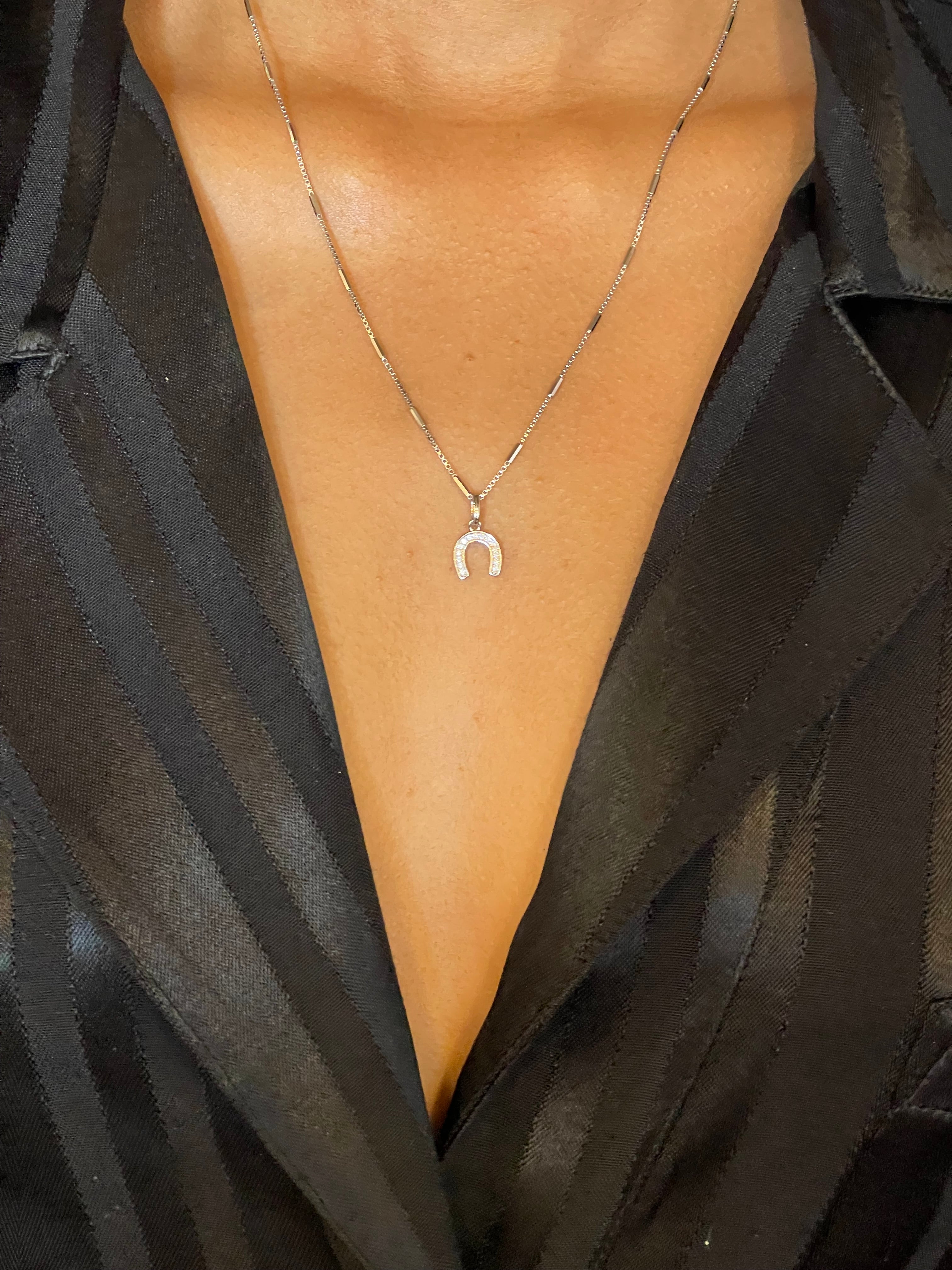 Horseshoe Necklace – Bijoux Caroline Neron