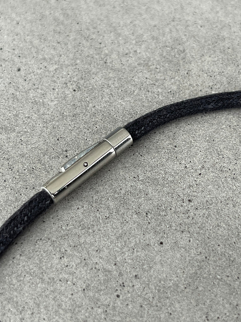0.5 3mm Corde Cirée Noire Fil Ciré Cordelette Collier Corde - Temu Canada